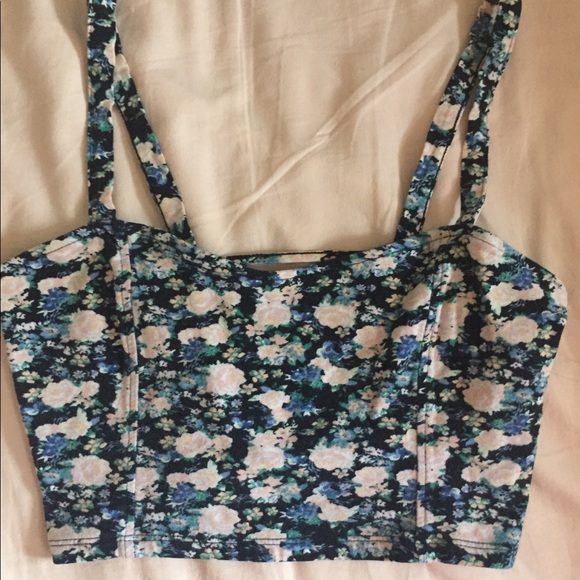 Garage Floral Strappy Back Bralet - Picture 2 of 2